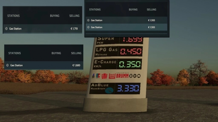 Image: Random Fuels Prices For Diesel And AdBlue (DEF) v1.0.0.0 1