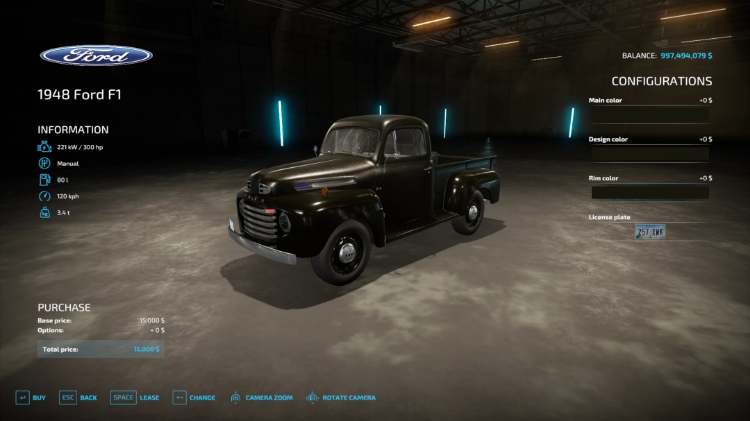 1948 Ford F1 pickup