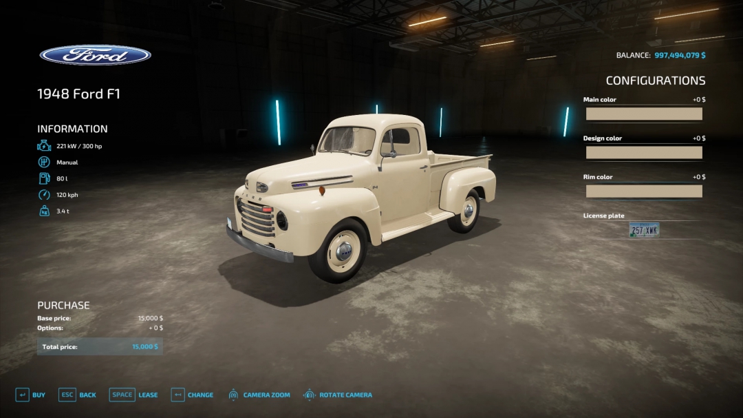 1948 Ford F1 pickup