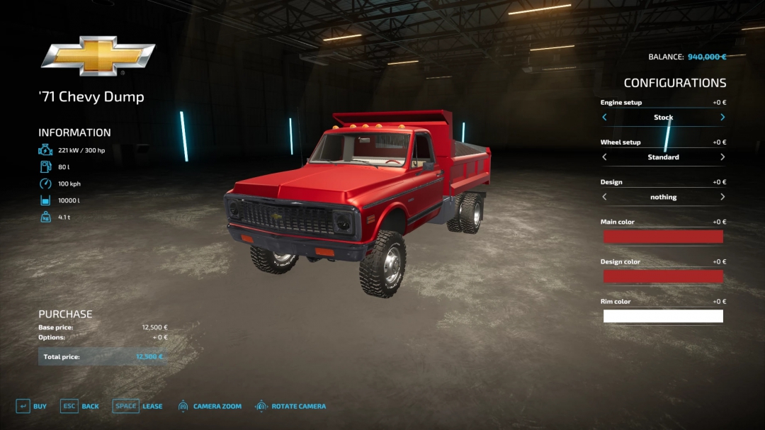 Chevy Dump Truck v1.1.0.0