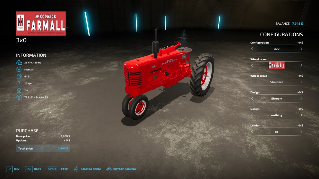 Farmall 3x0 series