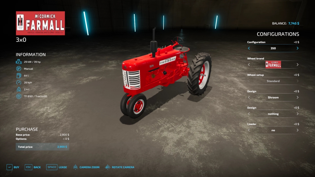 Farmall 3x0 series