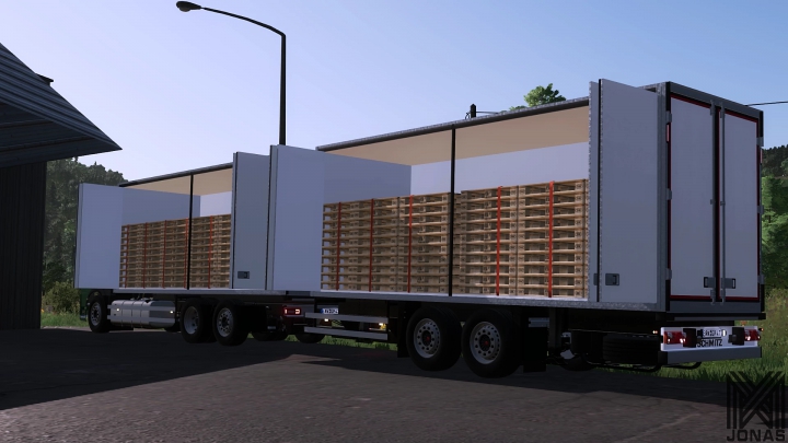 Image: DAF XF 106 + Tandemanhänger V2.0 3