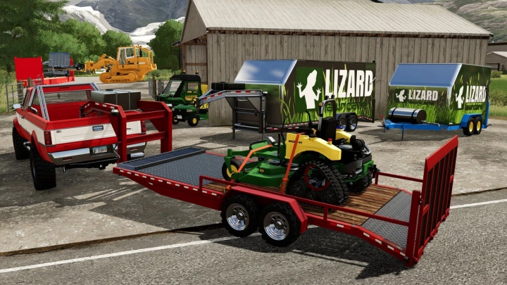 fs22-mods,  Lawncare Trailers Pack v1.0.0.0