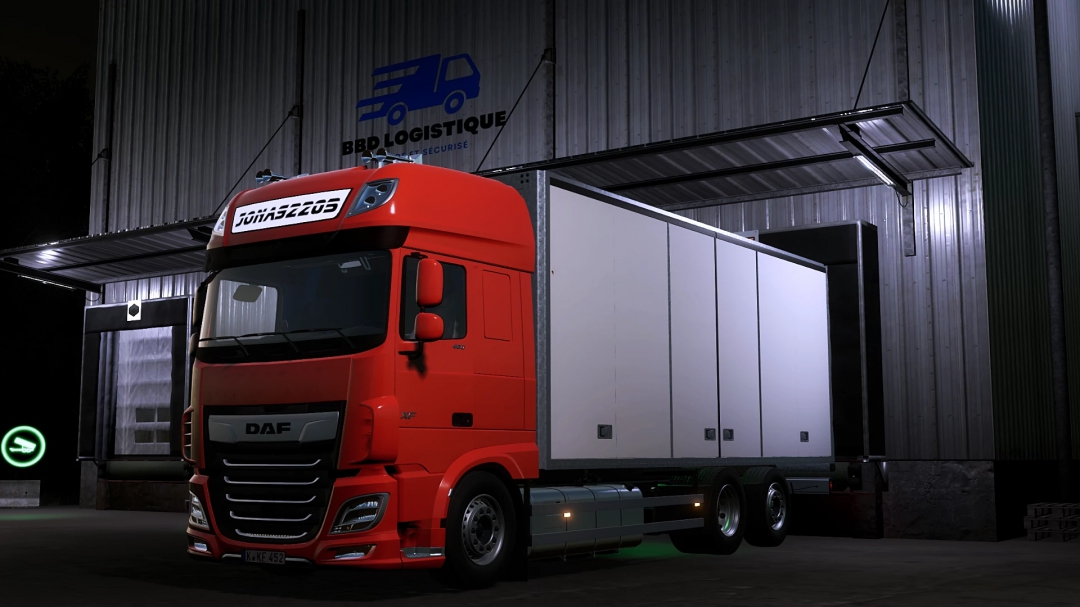 DAF XF 106 + Tandemanhänger V2.0