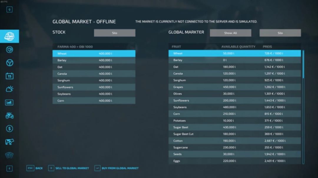 GlobalMarket v1.0.0.0