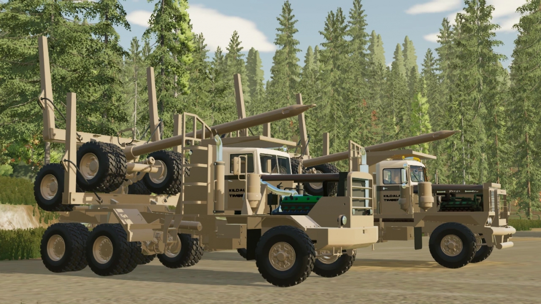 Hayes HDX Logging Truck v1.0.0.0