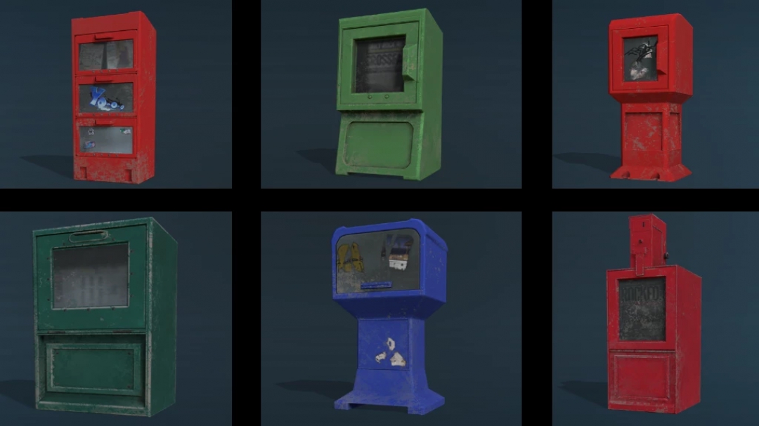 Placeable Newspaper Boxes v1.0