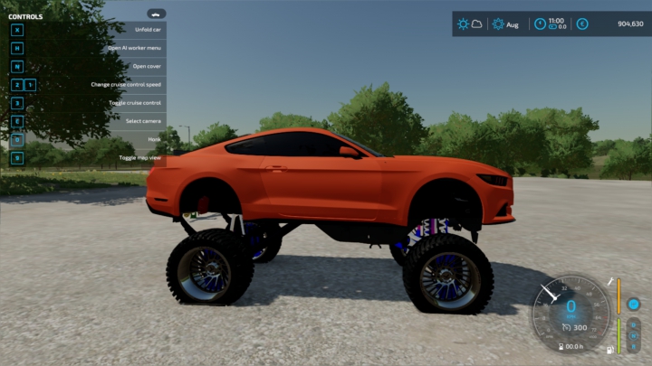 fs22-mods,  sema mustang 