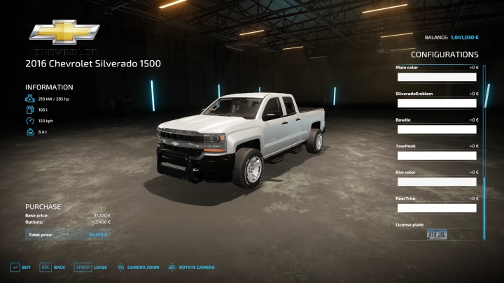 Chevrolet Silverado 1500 v1.2.0.0