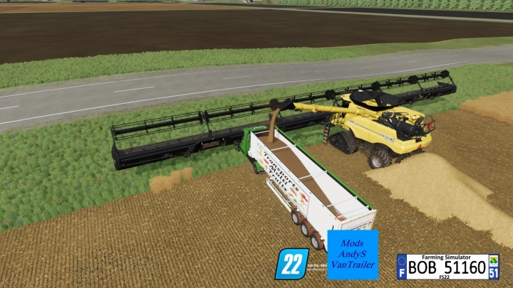 Image: FS22 Van Trailer Grain 2 v1.0.0.0 6