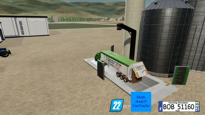 Image: FS22 Van Trailer Grain 2 v1.0.0.0 4