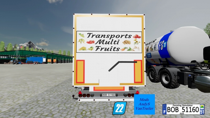 Image: FS22 Van Trailer Grain 2 v1.0.0.0 1