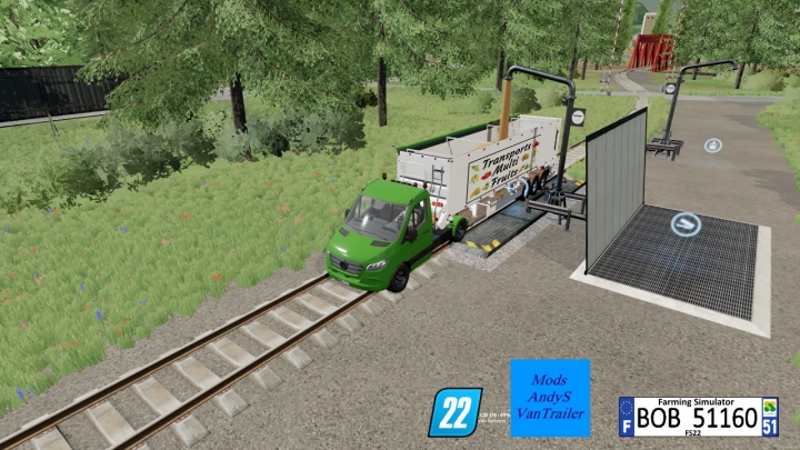 Image: FS22 Van Trailer Grain 2 v1.0.0.0 9