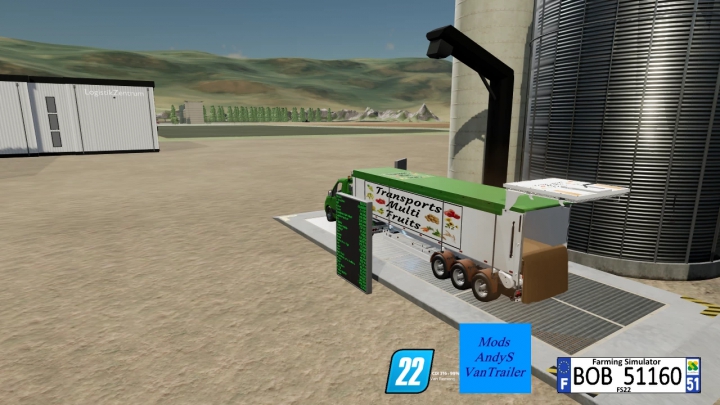 Image: FS22 Van Trailer Grain 2 v1.0.0.0 3