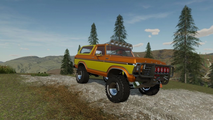 fs22-mods,  Ford Bronco Custom 1978 v2.0.0.0