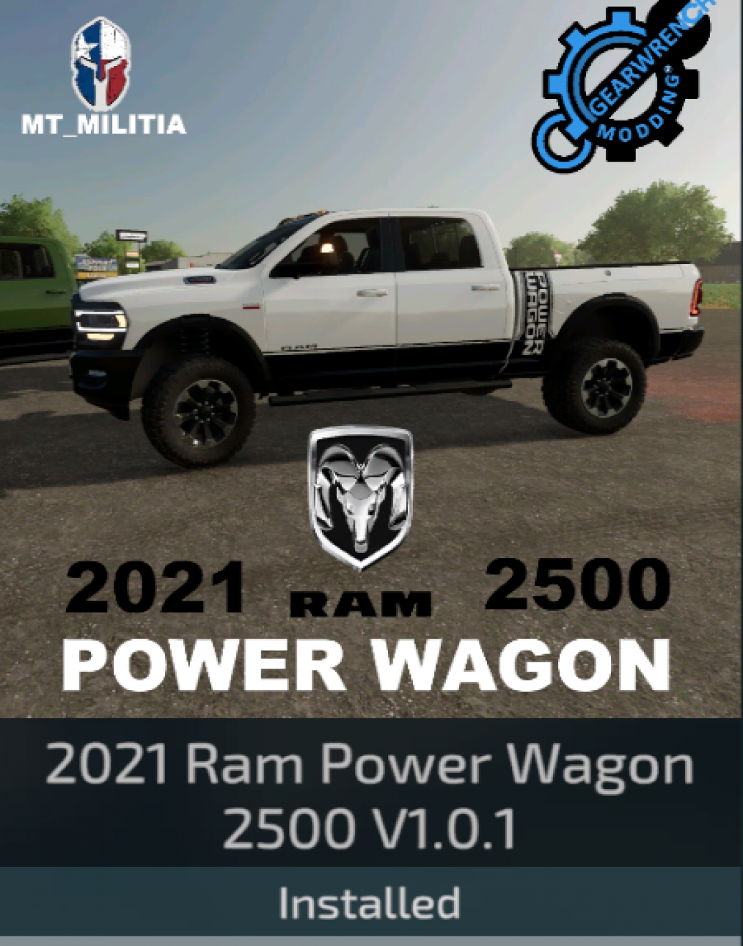 Ram Power Wagon converted