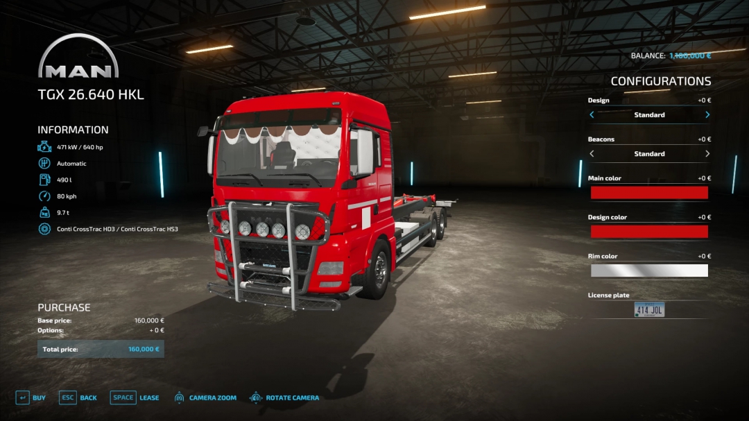 MAN TGX Edited v1.1.0.0