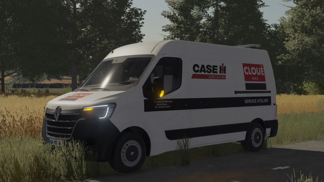 Renault Master (Case IH Cloué) v1.0.5.2