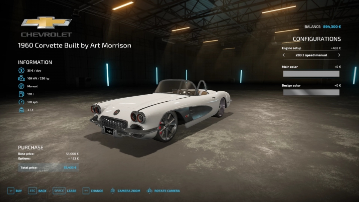 Image: Corvette - Art Morrison v1.2.0.0 3