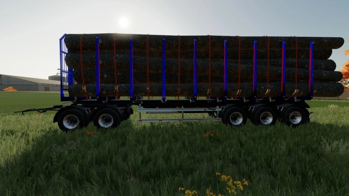 Fliegl Long Trailer Wood with Autoload v1.0.0.0