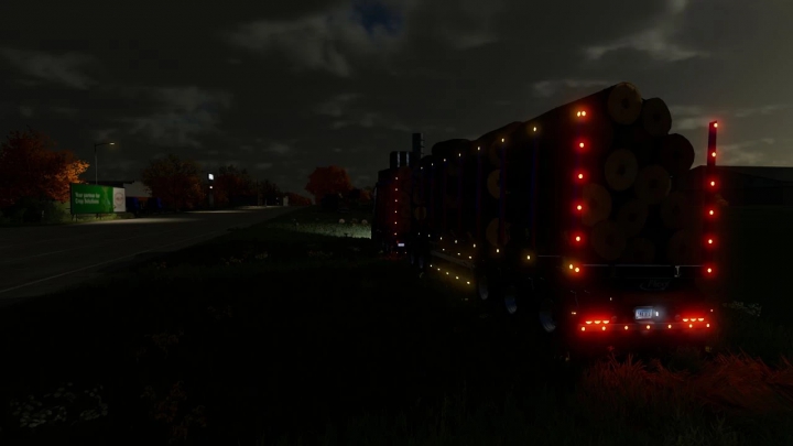 Fliegl Long Trailer Wood with Autoload v1.0.0.0