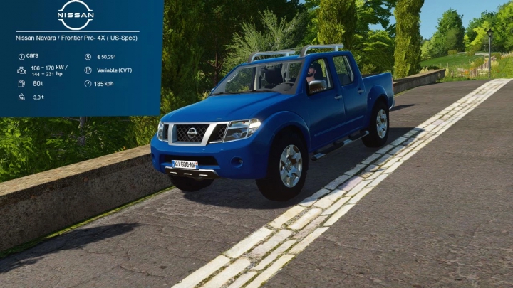 Image: Nissan Navara/Frontier 2012 v2.0.0.0 2