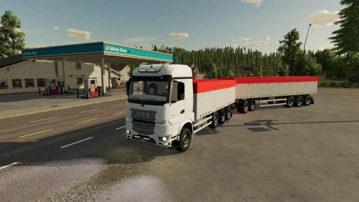 Image: Sisu Grain Truck + Trailer v1.0.0.0 2