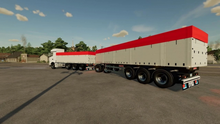 Image: Sisu Grain Truck + Trailer v1.0.0.0 1