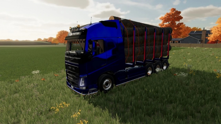 Image: Volvo FH16 wood with autoload v1.0.0.0 4