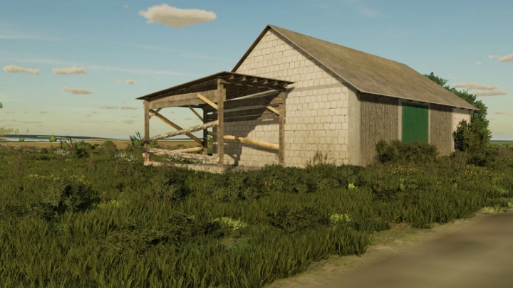 Image: Wooden Shed For Combines v1.0.0.0 1