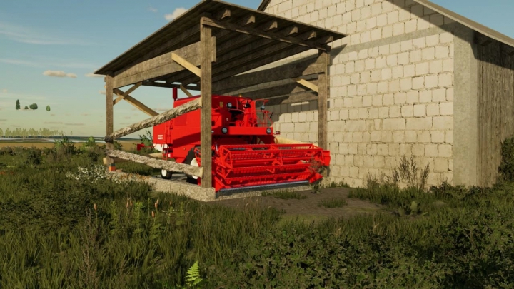 Image: Wooden Shed For Combines v1.0.0.0 0