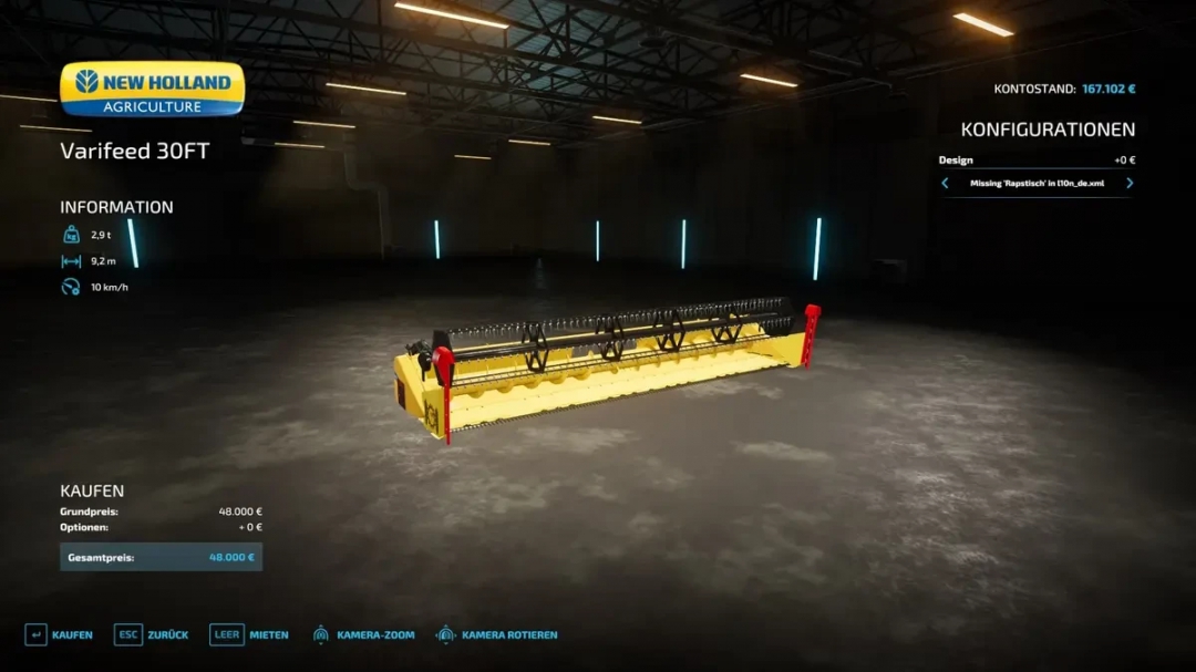 New Holland Varifeed 30ft v1.0.0.0