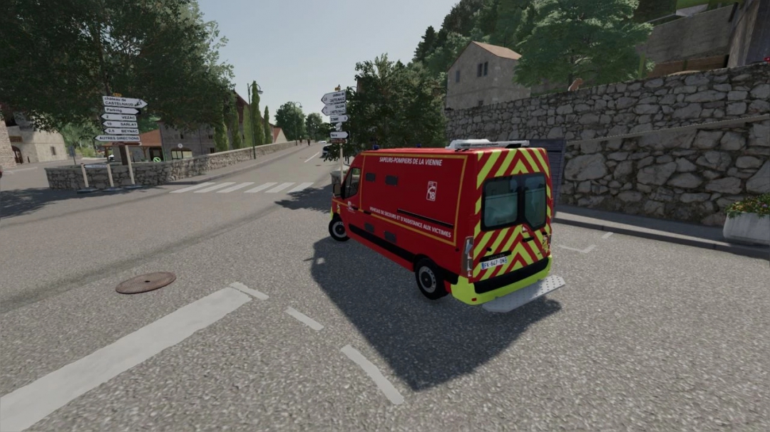 Renault Master Fire Brigade VSAV v1.0.0.0