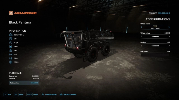 fs22-mods,  Amazone Black Pantera v1.0.0.0