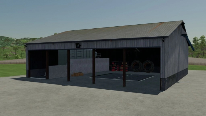 fs22-mods,  Grain Drying Shed v1.0.0.0