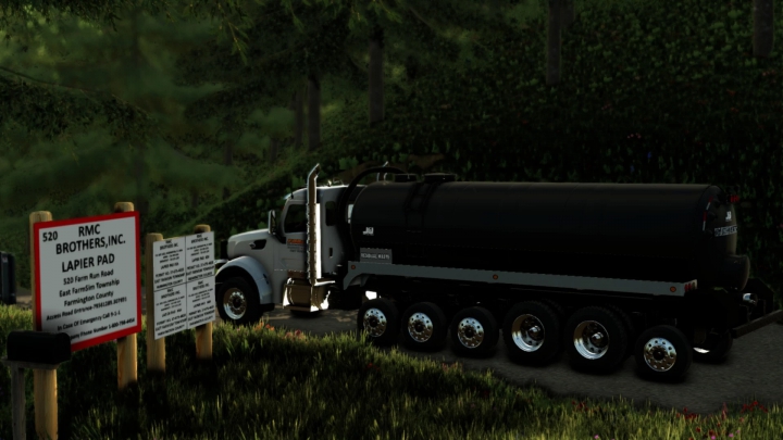 fs22-mods,  Peterbilt Vac Tanker v1.0.0.0