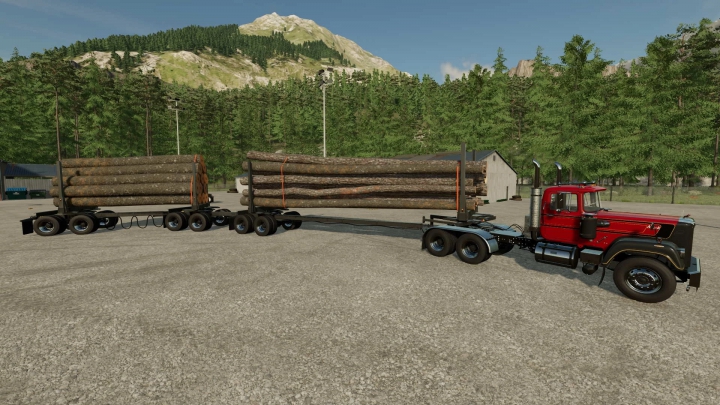 Image: Pole Log Trailer v1.0.0.0 4