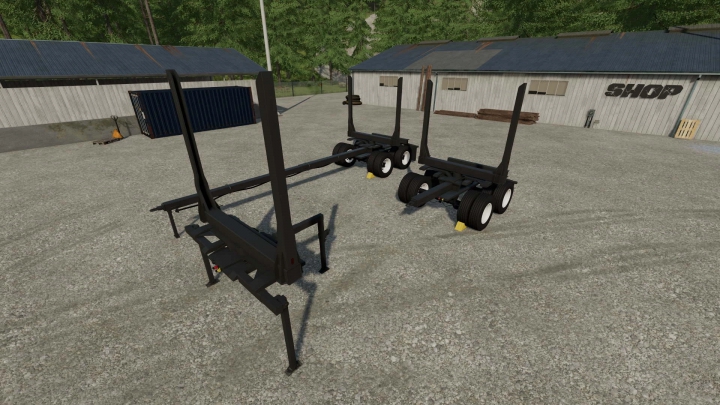 Image: Pole Log Trailer v1.0.0.0 1