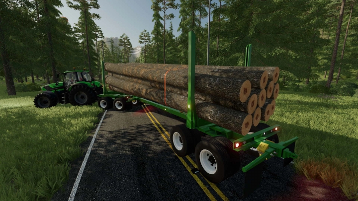 Image: Pole Log Trailer v1.0.0.0 5