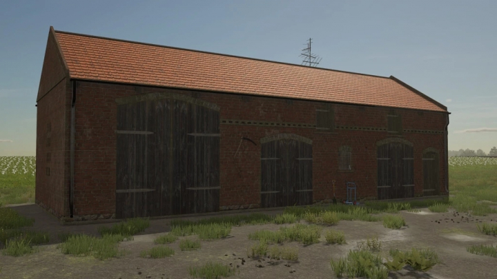 fs22-mods,  PostGerman Barn v1.0.0.0