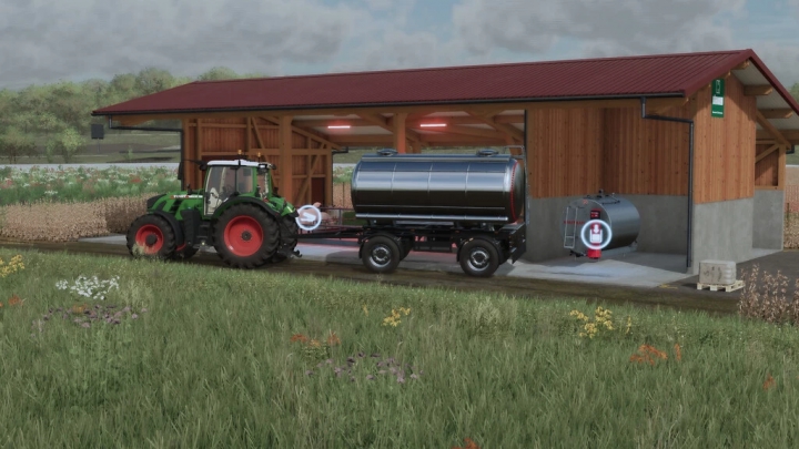 fs22-mods,  Sheep Barn Set With Goatmilk v1.1.0.0