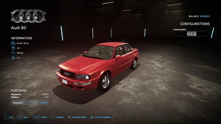 fs22-mods,  Audi 80 v1.2.0.0