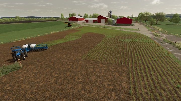 Image: Kinze 3665 Blue Drive planter v1.0.0.0 0