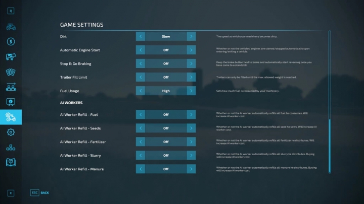 fs22-mods,  New Career Defaults v1.0.0.0