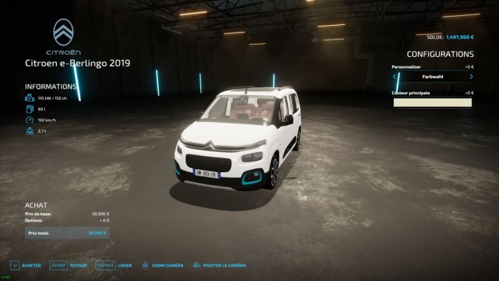 Image: Citroën Berlingo 2019 v2.0.0.0 2