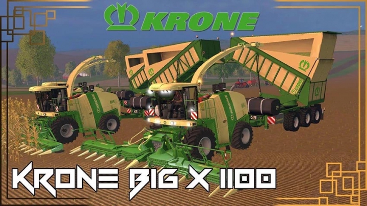 fs22-mods,  Krone bigx 1100 Cargo V1.0.0.0