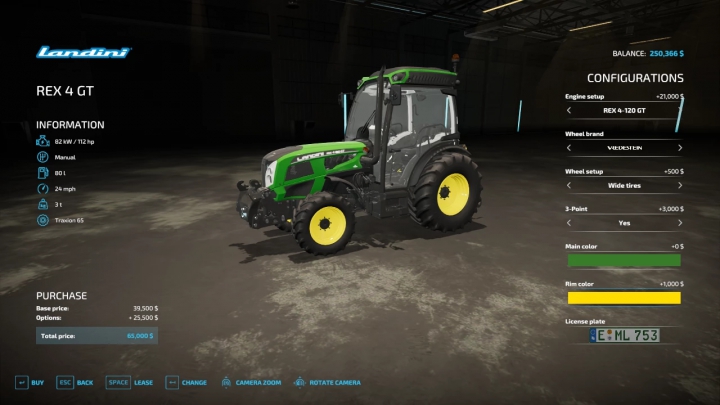 Image: Landini Rex4 v1.0.0.0 2