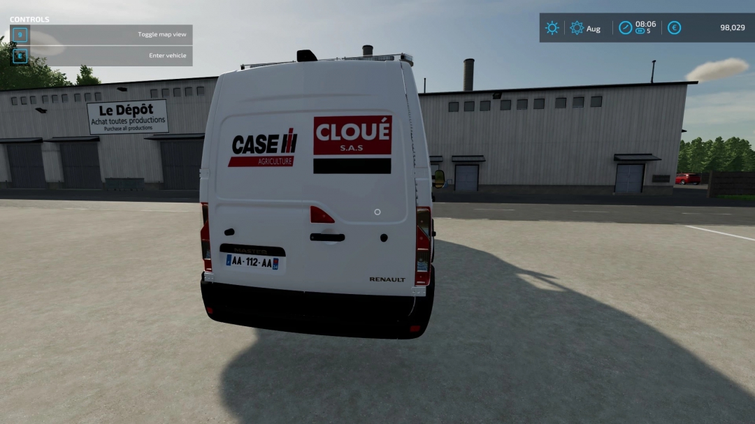 Renault Master (Case lh cloue) v1.0.5.0