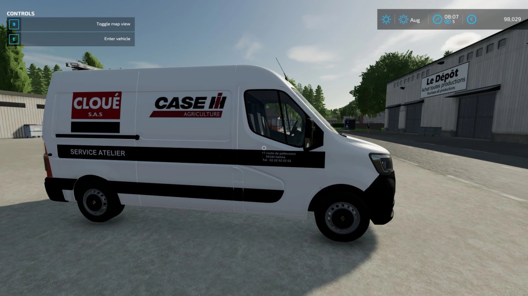 Renault Master (Case lh cloue) v1.0.5.0